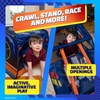 image:imageHot Wheels Pop Up Play Tent Playhouse for Boys Race Car Tent with Connections for Hot Wheels Tracks Indoor Playspace with RollUp Door amp Roof Opening Easy Setup Folds Flat for StorageHot Wheels Play Tent