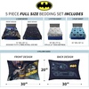 image:imageHot Wheels Race Track 4 Piece Toddler Bed Set  Super Soft amp Cozy Reversible Microfiber Comforter and Sheets Officially Licensed Product by FrancoBatman