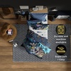image:imageHot Wheels Race Track 4 Piece Toddler Bed Set  Super Soft amp Cozy Reversible Microfiber Comforter and Sheets Officially Licensed Product by FrancoBatman