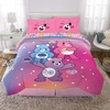 image:imageHot Wheels Race Track 4 Piece Toddler Bed Set  Super Soft amp Cozy Reversible Microfiber Comforter and Sheets Officially Licensed Product by FrancoCare Bears