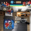 image:imageHot Wheels Race Track 4 Piece Toddler Bed Set  Super Soft amp Cozy Reversible Microfiber Comforter and Sheets Officially Licensed Product by FrancoDC X Sonic the Hedgehog