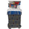 image:imageHot Wheels Race Track 4 Piece Toddler Bed Set  Super Soft amp Cozy Reversible Microfiber Comforter and Sheets Officially Licensed Product by FrancoDC X Sonic the Hedgehog
