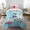 image:imageHot Wheels Race Track 4 Piece Toddler Bed Set  Super Soft amp Cozy Reversible Microfiber Comforter and Sheets Officially Licensed Product by FrancoGabbys Dollhouse