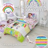 image:imageHot Wheels Race Track 4 Piece Toddler Bed Set  Super Soft amp Cozy Reversible Microfiber Comforter and Sheets Officially Licensed Product by FrancoGabbys Dollhouse  Fun Festival Vibes