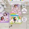 image:imageHot Wheels Race Track 4 Piece Toddler Bed Set  Super Soft amp Cozy Reversible Microfiber Comforter and Sheets Officially Licensed Product by FrancoGabbys Dollhouse  Fun Festival Vibes