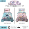 image:imageHot Wheels Race Track 4 Piece Toddler Bed Set  Super Soft amp Cozy Reversible Microfiber Comforter and Sheets Officially Licensed Product by FrancoGabbys Dollhouse