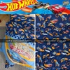 image:imageHot Wheels Race Track 4 Piece Toddler Bed Set  Super Soft amp Cozy Reversible Microfiber Comforter and Sheets Officially Licensed Product by FrancoHot Wheels