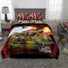 image:imageHot Wheels Race Track 4 Piece Toddler Bed Set  Super Soft amp Cozy Reversible Microfiber Comforter and Sheets Officially Licensed Product by FrancoJurassic World