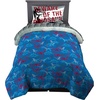 image:imageHot Wheels Race Track 4 Piece Toddler Bed Set  Super Soft amp Cozy Reversible Microfiber Comforter and Sheets Officially Licensed Product by FrancoJurassic World Dominion
