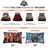 image:imageHot Wheels Race Track 4 Piece Toddler Bed Set  Super Soft amp Cozy Reversible Microfiber Comforter and Sheets Officially Licensed Product by FrancoJurassic World