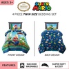image:imageHot Wheels Race Track 4 Piece Toddler Bed Set  Super Soft amp Cozy Reversible Microfiber Comforter and Sheets Officially Licensed Product by FrancoMario