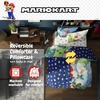 image:imageHot Wheels Race Track 4 Piece Toddler Bed Set  Super Soft amp Cozy Reversible Microfiber Comforter and Sheets Officially Licensed Product by FrancoMario Kart