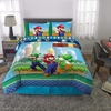 image:imageHot Wheels Race Track 4 Piece Toddler Bed Set  Super Soft amp Cozy Reversible Microfiber Comforter and Sheets Officially Licensed Product by FrancoMario