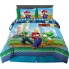 image:imageHot Wheels Race Track 4 Piece Toddler Bed Set  Super Soft amp Cozy Reversible Microfiber Comforter and Sheets Officially Licensed Product by FrancoMario