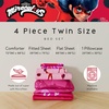 image:imageHot Wheels Race Track 4 Piece Toddler Bed Set  Super Soft amp Cozy Reversible Microfiber Comforter and Sheets Officially Licensed Product by FrancoMiraculous Ladybug