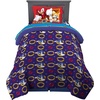 image:imageHot Wheels Race Track 4 Piece Toddler Bed Set  Super Soft amp Cozy Reversible Microfiber Comforter and Sheets Officially Licensed Product by FrancoMulticolour