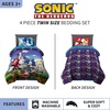 image:imageHot Wheels Race Track 4 Piece Toddler Bed Set  Super Soft amp Cozy Reversible Microfiber Comforter and Sheets Officially Licensed Product by FrancoMulticolour