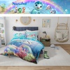 image:imageHot Wheels Race Track 4 Piece Toddler Bed Set  Super Soft amp Cozy Reversible Microfiber Comforter and Sheets Officially Licensed Product by FrancoNot Quite Narwhal