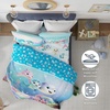 image:imageHot Wheels Race Track 4 Piece Toddler Bed Set  Super Soft amp Cozy Reversible Microfiber Comforter and Sheets Officially Licensed Product by FrancoNot Quite Narwhal