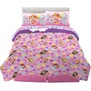 image:imageHot Wheels Race Track 4 Piece Toddler Bed Set  Super Soft amp Cozy Reversible Microfiber Comforter and Sheets Officially Licensed Product by FrancoPaw Patrol Girls