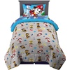 image:imageHot Wheels Race Track 4 Piece Toddler Bed Set  Super Soft amp Cozy Reversible Microfiber Comforter and Sheets Officially Licensed Product by FrancoPaw Patrol