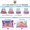 image:imageHot Wheels Race Track 4 Piece Toddler Bed Set  Super Soft amp Cozy Reversible Microfiber Comforter and Sheets Officially Licensed Product by FrancoPaw Patrol Girls