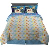 image:imageHot Wheels Race Track 4 Piece Toddler Bed Set  Super Soft amp Cozy Reversible Microfiber Comforter and Sheets Officially Licensed Product by FrancoPokemon