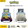 image:imageHot Wheels Race Track 4 Piece Toddler Bed Set  Super Soft amp Cozy Reversible Microfiber Comforter and Sheets Officially Licensed Product by FrancoPokemon