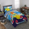 image:imageHot Wheels Race Track 4 Piece Toddler Bed Set  Super Soft amp Cozy Reversible Microfiber Comforter and Sheets Officially Licensed Product by FrancoPokemon