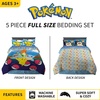 image:imageHot Wheels Race Track 4 Piece Toddler Bed Set  Super Soft amp Cozy Reversible Microfiber Comforter and Sheets Officially Licensed Product by FrancoPokemon