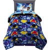 image:imageHot Wheels Race Track 4 Piece Toddler Bed Set  Super Soft amp Cozy Reversible Microfiber Comforter and Sheets Officially Licensed Product by FrancoSonic the Hedgehog