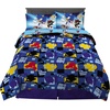 image:imageHot Wheels Race Track 4 Piece Toddler Bed Set  Super Soft amp Cozy Reversible Microfiber Comforter and Sheets Officially Licensed Product by FrancoSonic the Hedgehog