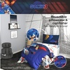 image:imageHot Wheels Race Track 4 Piece Toddler Bed Set  Super Soft amp Cozy Reversible Microfiber Comforter and Sheets Officially Licensed Product by FrancoSonic the Hedgehog 3