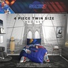 image:imageHot Wheels Race Track 4 Piece Toddler Bed Set  Super Soft amp Cozy Reversible Microfiber Comforter and Sheets Officially Licensed Product by FrancoSonic the Hedgehog 3