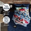 image:imageHot Wheels Race Track 4 Piece Toddler Bed Set  Super Soft amp Cozy Reversible Microfiber Comforter and Sheets Officially Licensed Product by FrancoTransformers