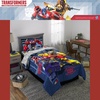 image:imageHot Wheels Race Track 4 Piece Toddler Bed Set  Super Soft amp Cozy Reversible Microfiber Comforter and Sheets Officially Licensed Product by FrancoTransformers  Robot Moves