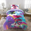 image:imageHot Wheels Race Track 4 Piece Toddler Bed Set  Super Soft amp Cozy Reversible Microfiber Comforter and Sheets Officially Licensed Product by FrancoTrolls World Tour