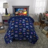 image:imageHot Wheels Race Track 4 Piece Toddler Bed Set  Super Soft amp Cozy Reversible Microfiber Comforter and Sheets Officially Licensed Product by FrancoWwe  on the Canvas