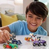 image:imageHot Wheels RacerVerse Set of 4 DieCars 164 Scale Toy Cars Optimized for Driving on Tracks with Pop Culture Characters as DriversBatman DC