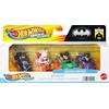 image:imageHot Wheels RacerVerse Set of 4 DieCars 164 Scale Toy Cars Optimized for Driving on Tracks with Pop Culture Characters as DriversBatman DC