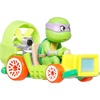 image:imageHot Wheels RacerVerse Set of 4 DieCars 164 Scale Toy Cars Optimized for Driving on Tracks with Pop Culture Characters as DriversTeenage Mutant Ninja Turtles