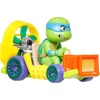 image:imageHot Wheels RacerVerse Set of 4 DieCars 164 Scale Toy Cars Optimized for Driving on Tracks with Pop Culture Characters as DriversTeenage Mutant Ninja Turtles