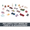 image:imageHot Wheels Toy Car Set 2023 Advent Calendar with 8 164 Scale Vehicles 16 Accessories amp Playmat for Kids amp CollectorsMulticolor