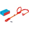 image:imageHot Wheels Toy Car Track Set Track Builder Playset Flame Stunt Pack with 16 Component Parts amp 164 Scale Vehicle in Modular Storage ContainerModern