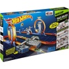 image:imageHot Wheels Toy Car Track Set Track Builder Playset Total Turbo Takeover with 164 Scale Vehicle Motorized Booster amp Multiple ConfigurationsPlayset