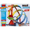 image:imageHot Wheels Toy Car Track Set Track Builder Unlimited Corkscrew Twist Kit Playset amp 164 Scale Vehicle 2 Ways to Race Connects to Other TracksCorkscrew Twist Track Set