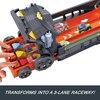 image:imageHot Wheels Toy Car amp Track RacerVerse Batmans Escape Chase Vehicle Transforms into 3Lane Raceway with 1 DieCast Batman amp 1 JokerBatman Track Set