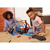 image:imageHot Wheels Track Set and Toy Car LargeScale Motorized Track with 3 Corkscrew Loops 3 Crash Zones and Toy Storage Amazon ExclusiveStandard