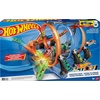 image:imageHot Wheels Track Set and Toy Car LargeScale Motorized Track with 3 Corkscrew Loops 3 Crash Zones and Toy Storage Amazon ExclusiveStandard