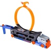image:imageHot Wheels Transporter Truck Mobile Playset Large Loop Collapsible Launcher Room for 18 DieCast 116 Vehicles Ages 3 and UpMulticolor